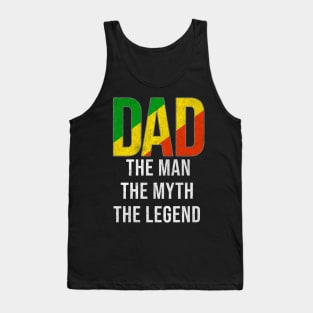 Congon Dad The Man The Myth The Legend - Gift for Congon Dad With Roots From Congon Tank Top